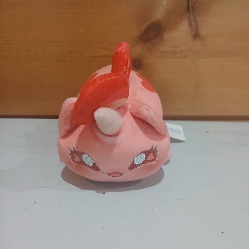 Aphmau MeeMeows Red Unicorn Cat Plush Stuffed Animal Limited Edition‎ Heart D42